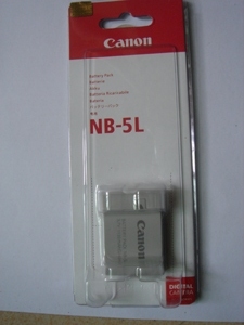 1120mAh New Brand Battery For Canon NB-5L SD950 SD900 SD990 890 870