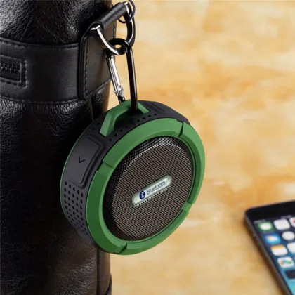 High Capacity Waterproof Mini BT Speaker C6 for Sony and iPhone with 3D Stereo Surround