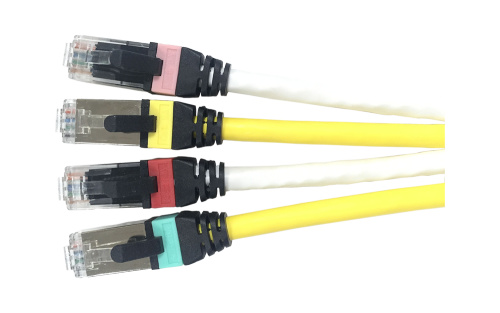 Patch cord CAT6 UTP con clip colorata