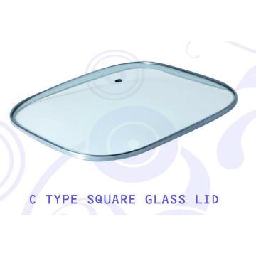 square glass lid