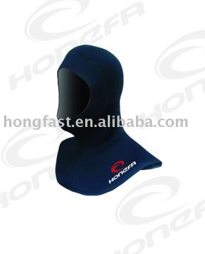 5mm SBR SCR CR neoprene adult diving hood