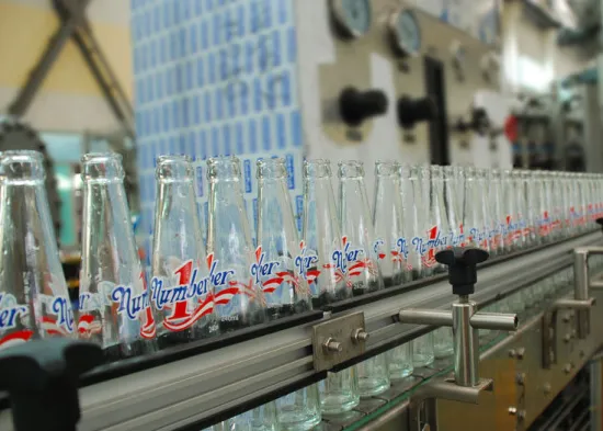 36000bph Glass Bottle Filling Equipment, Soft Drink / Beer Filling Machine