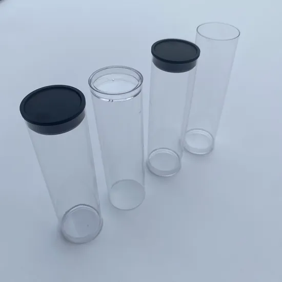 Round Square and Custom Shape PETG Clear Plastic Packaging Tubes