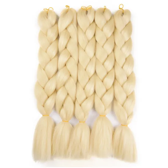 Pre Braided Blonde Gray Crochet Ultra Braid Wig Hair Jumbo Twist Black Best Synthetic Hair Wigs Braiding Hair
