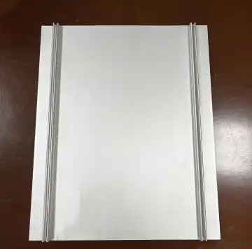 Aluminium profile for cooling fan