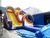Costumn Rainbow Gaint Inflatable Water Slide with Pool for sale