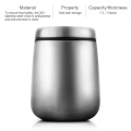 Tea Coffee Canister Stainless Steel Metal Tea Coffee Canister With Lid Manufactory