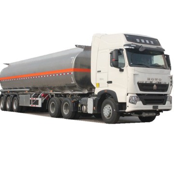 Trailer di petroliere in alluminio a tre assi 45.000 litri HK9453YGBG3