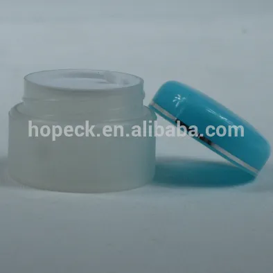 single layer round shape plastic container