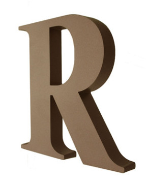 Copper letters