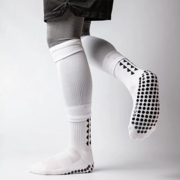Kaus kaki cengkaman sukan elit langsung kilang - stok bola sepak adat anti -slip kapas untuk lelaki