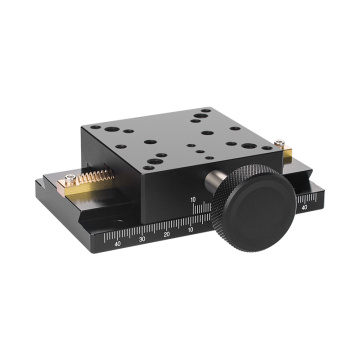 Platina manual de ranura en cola de milano de carrera larga con eje X 60x60 mm