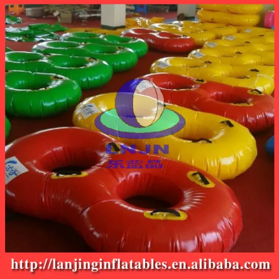 inflatable double swimming ring