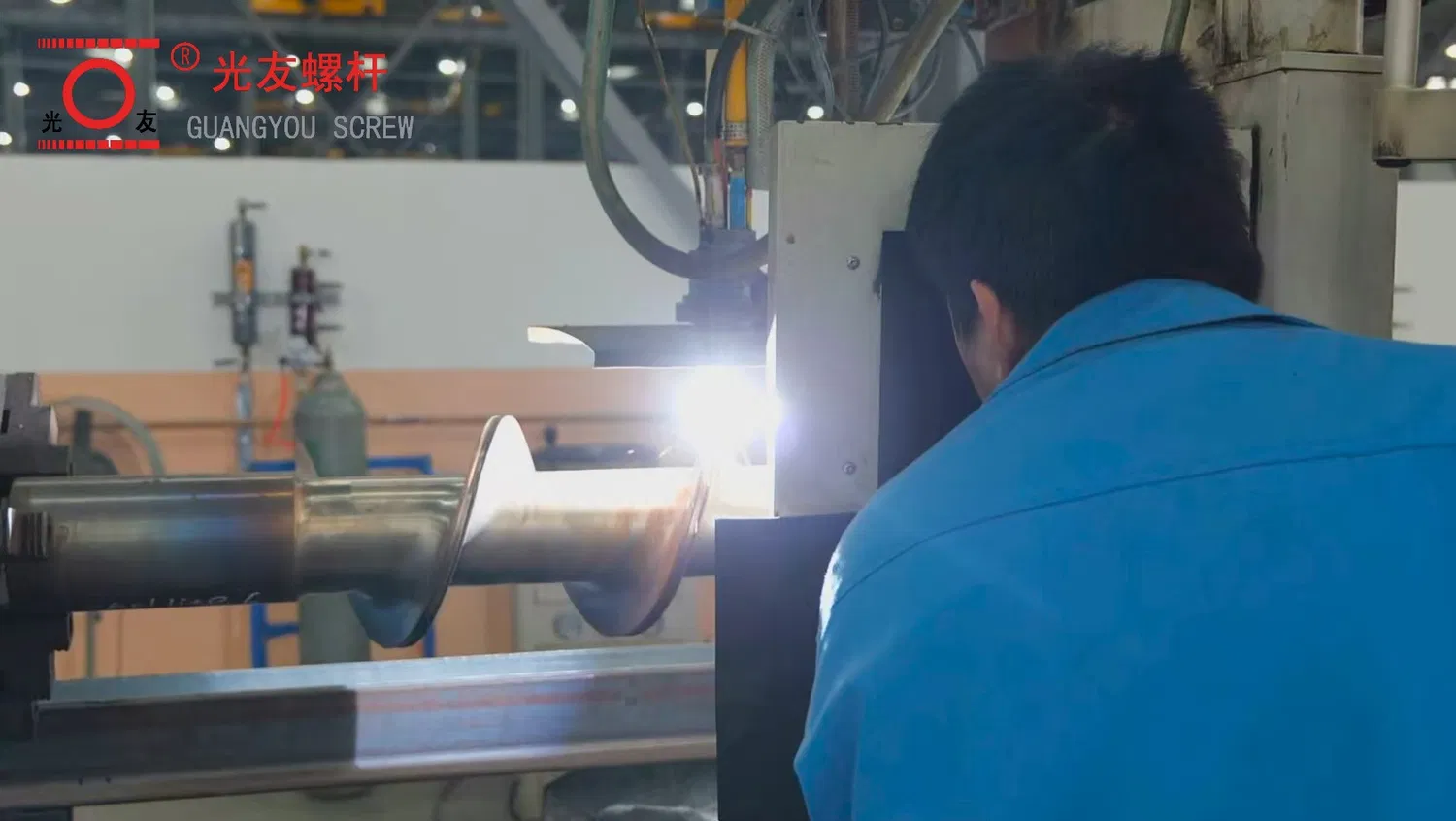 Conical twin screw at bariles para sa extruder