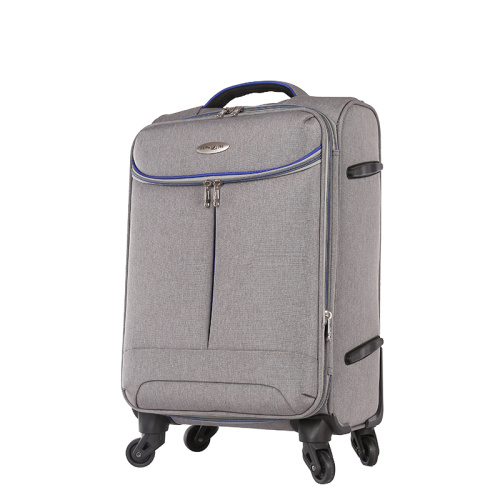 Custom design soft fabric cabin travel luggage