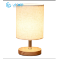 LEDER Table lamp with lampshade