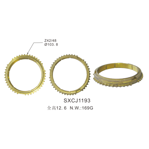 OEM Auto Gearbox Transmission Parts Synchronizer Ring for Toyota 33368-60022
