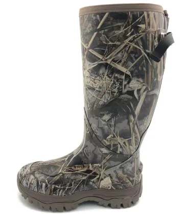 ATM All Camo Printed Anti-slip, Wear-resistant Neoprene Hunting Boots With Adjust Buckles