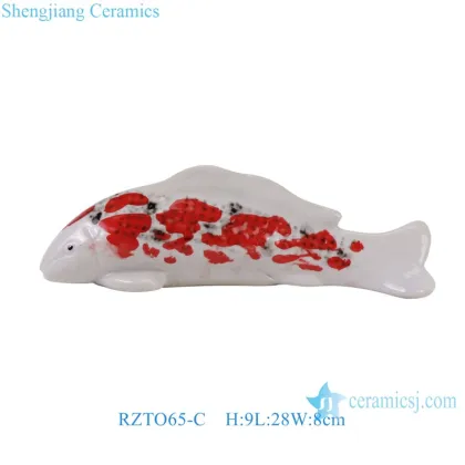 Jingdezhen High-Quality Goldfish Ceramic Decoration
