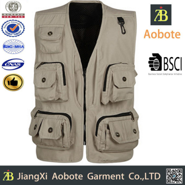 2015 Custom Outdoor Photographer Jacket Vest