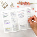 A5 Gepersonaliseerde geen datums ongedateerd Daily Planner Organizer