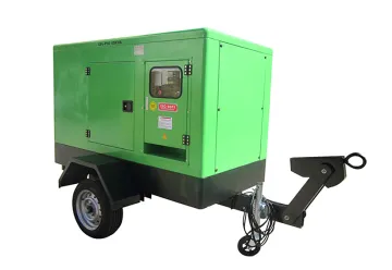 Trailer Power Diesel Generator set Silent Type 280kW