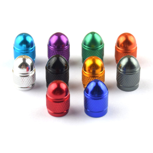 Car tire bullet aluminum alloy valve cap