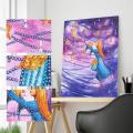 Girl 5D Diamond Painting Camera da letto Painting parete