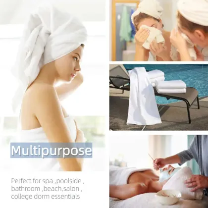 Custom Hotel 100% Cotton Towel Sets