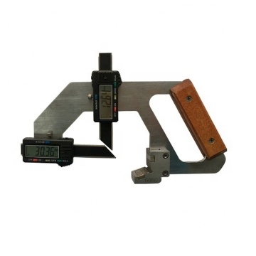 43kg/m rail digital display rail abrasion measuring instrument ruler