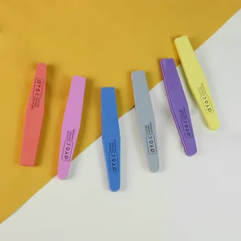 ZRKGEL Free Sample Wholesale Double-Side Disposable Nail Buffer Nail Art Manufacturer Sponge Manicure Nail File 100/180