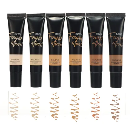 Private Label Matte Poreless Oil-Free Liquid Foundation