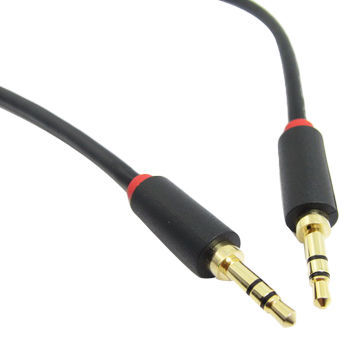 Stereo Audio Cables with 3.5mm Jack, Suitable for iPod and Wired Stereo Devices
