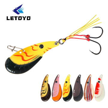 Lure Letoyo Mini Vibra - lekka, szczupła przynęta rybacka (7G/14G)