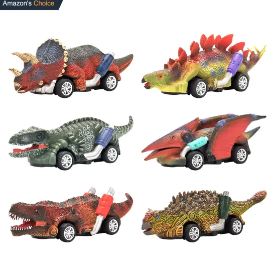 Hot Selling Dinosaur Truck: T-Rex Toy Pull-Back Cars for Toddlers