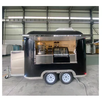 New Airstream Food Truck for Hamburger Cart Sale