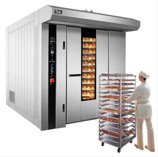 Electric Rotating Ovens with 10-32 Trays for Bakery and Industrial Bread in USA and Italian Bakers