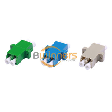 Type d'assemblage LC / APC UPC PC DX avec coupleur d'adaptateur de bride optique LC