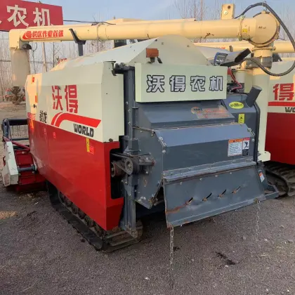 112HP WORLD Rice Combine Harvester Agricultural Machinery