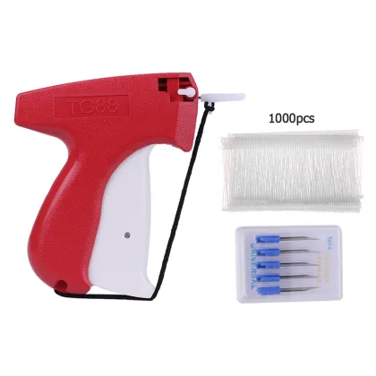High Quality Label Tagging Tag Gun 1000 Barbs + 5 Needles New Clothes Garment Price DIY Apparel Tagging Guns Sewing Craft Tools