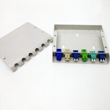 6 Port Mini Type Indoor FTTH Fiber Distribution Box