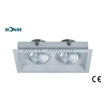 2x10W LED COB Grille light