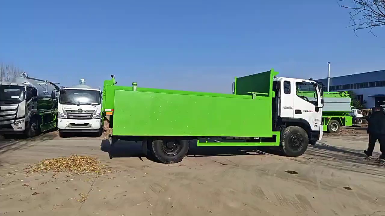 Advanced 15m³ Waste Transfer Truck Optimized for Large-Scale Site Cleanup Operations