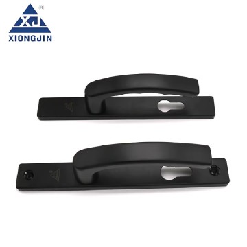 Matte-Black Interior Door Lever Handle