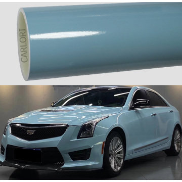 Super Gloss Blue Car Vinyl Wrap Wrap