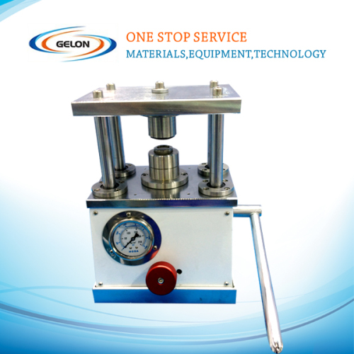 high quality coin cell crimping machine desinged for coin cell in research lab,battery crimping machine battery R&D equipments