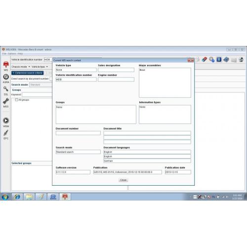 Win7 V2016.07 Xentry Das HDD For C4
