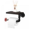 Wandmontierte Rohrtoilettengewebe -Rollhalter