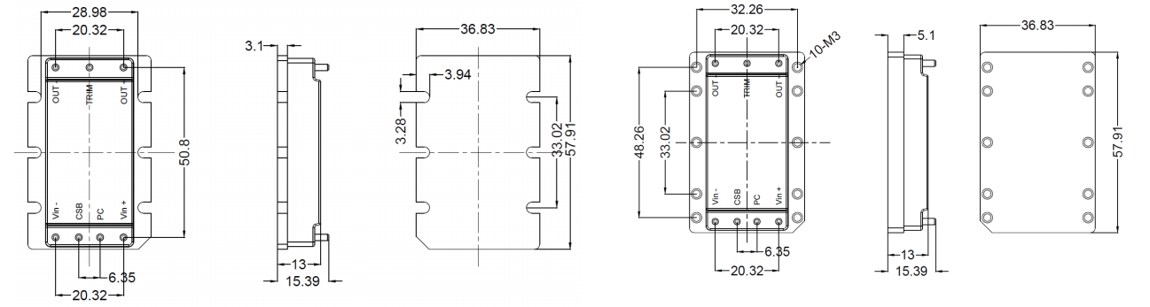 Quarter-Brick Series 375V