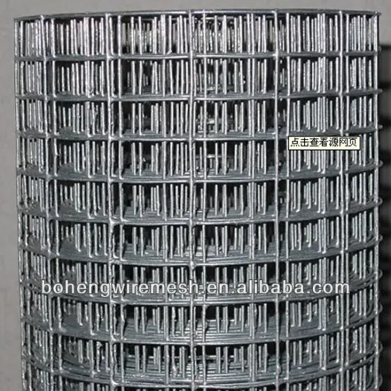1/2 inch galvanized welded wire mesh